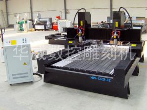 平凉双头立体多功能石材雕刻机HW-1325-2Z