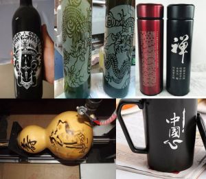 平凉酒瓶葫芦工艺品激光雕刻机